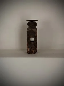 Bougeoir ancien Népalais 19,5cm