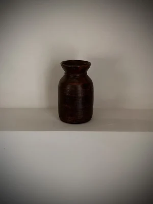 Vase Népalais en bois